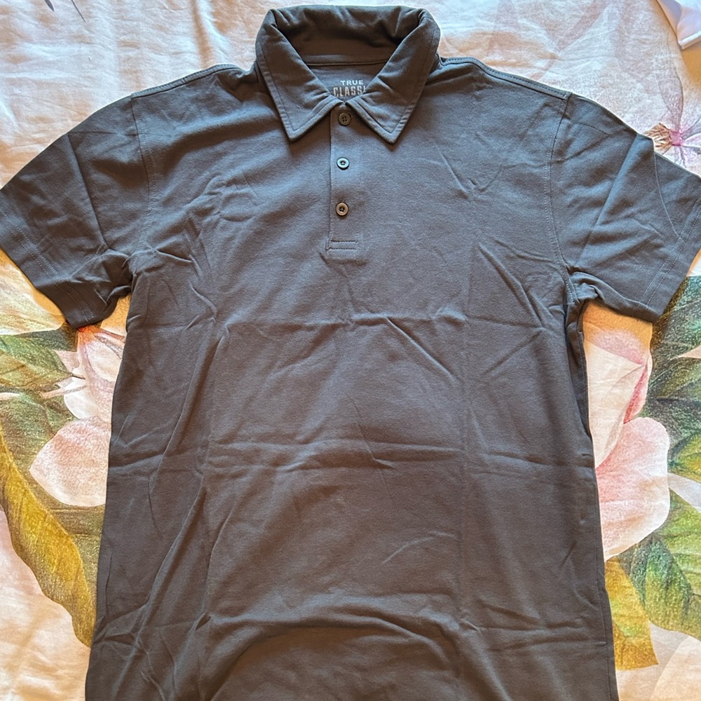 Grey True Classic Polo